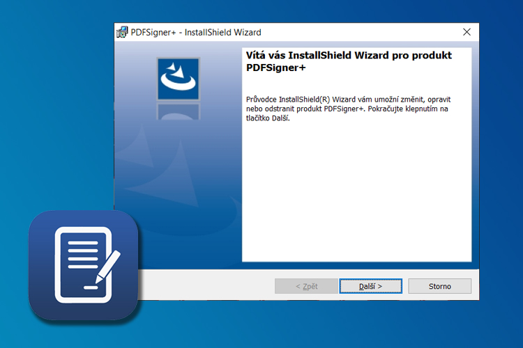 Instalace programu PDFSigner+
